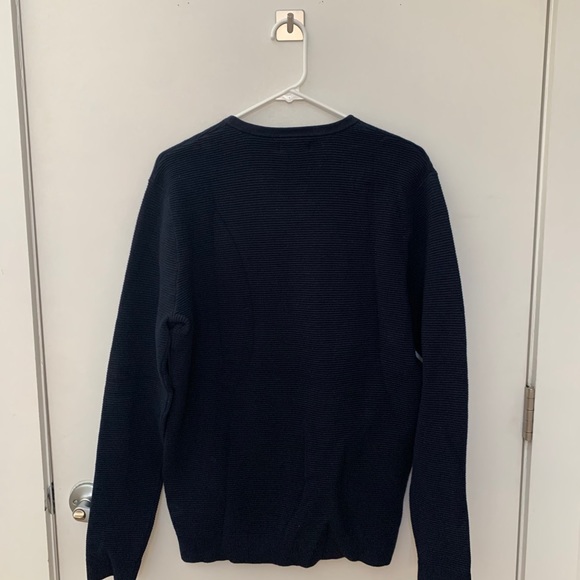 Zara Sweaters Nwt Zara Mens Navy Sweater Poshmark